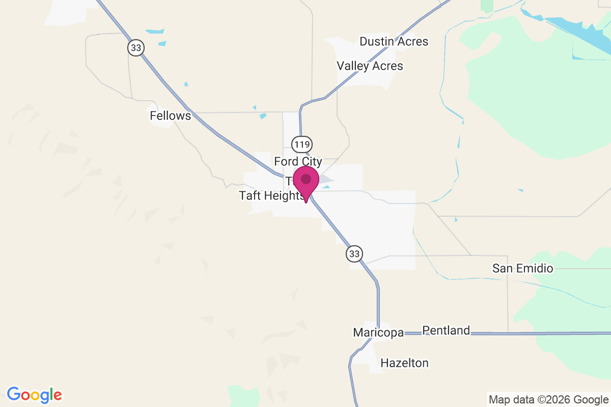 South Taft map