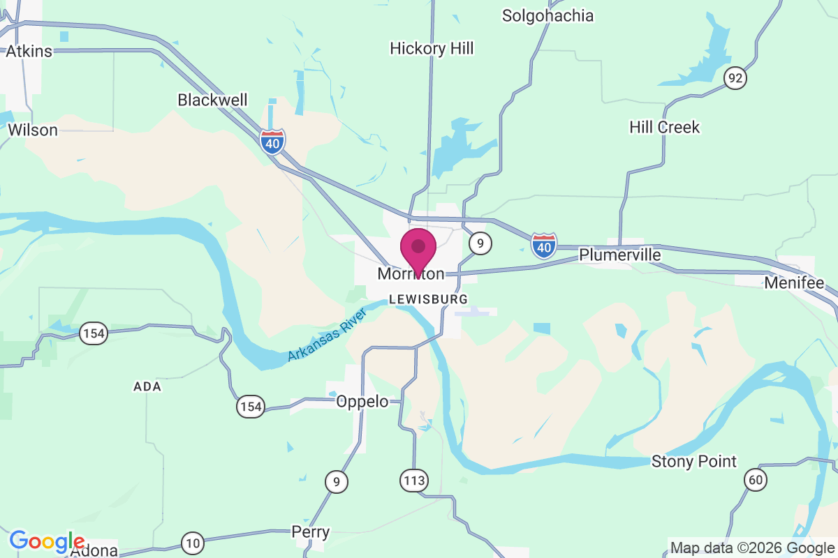 Morrilton map