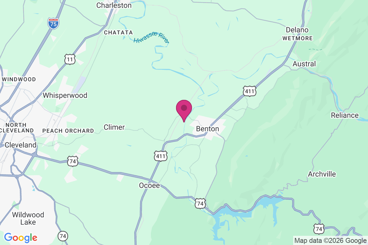 Benton Station map