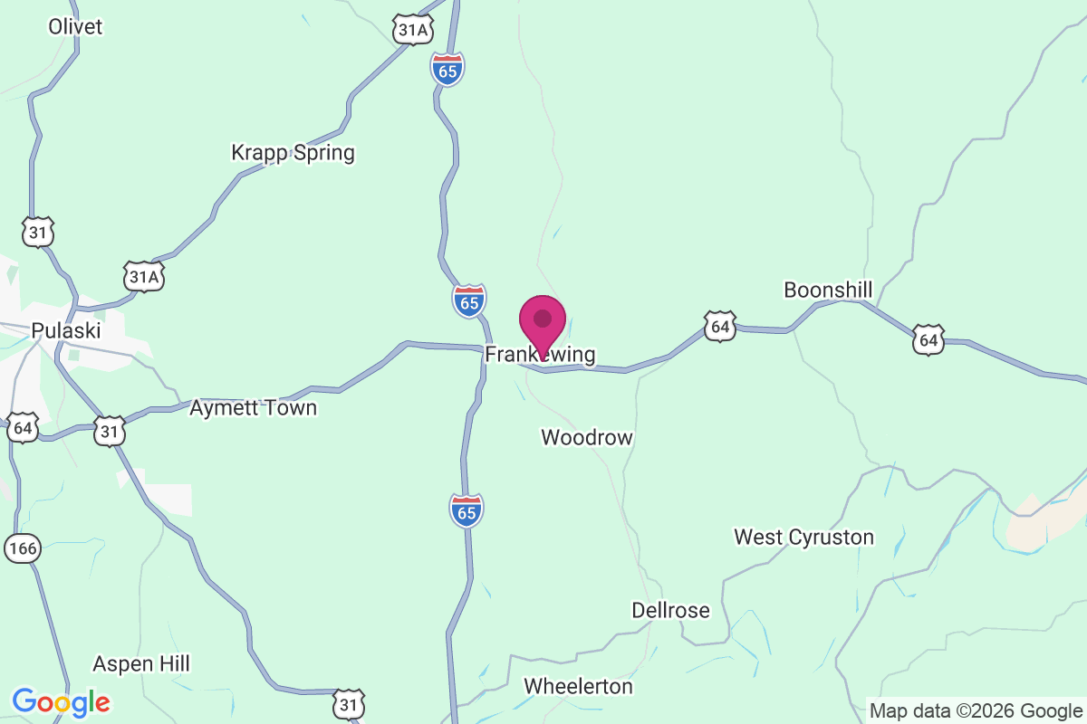 Frankewing map