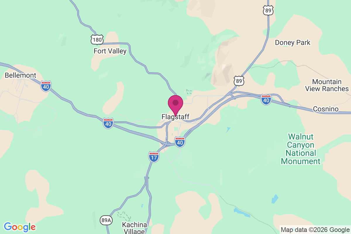 Flagstaff map