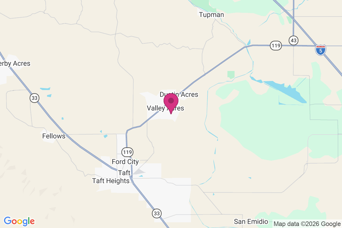 Valley Acres map