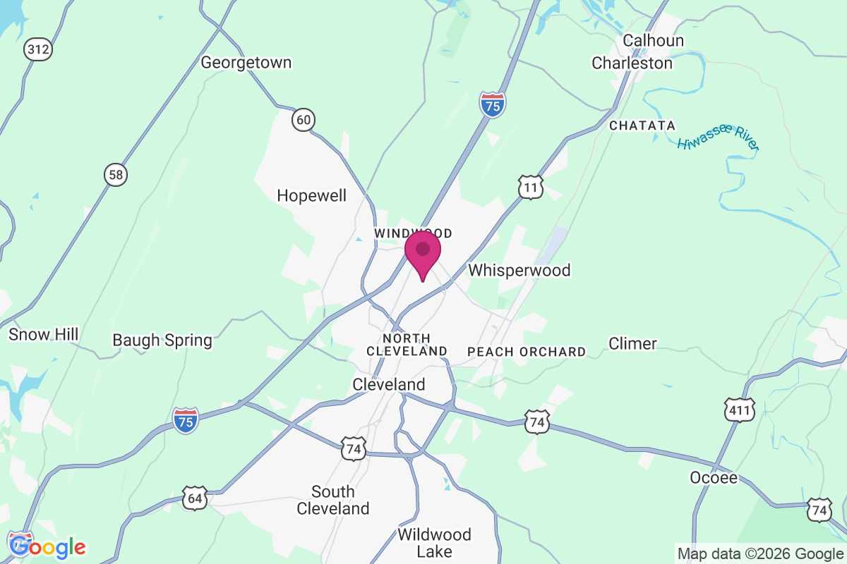 Burlington Heights map