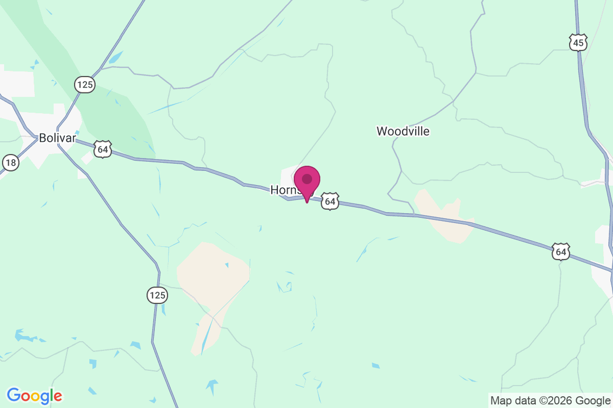 Hornsby map