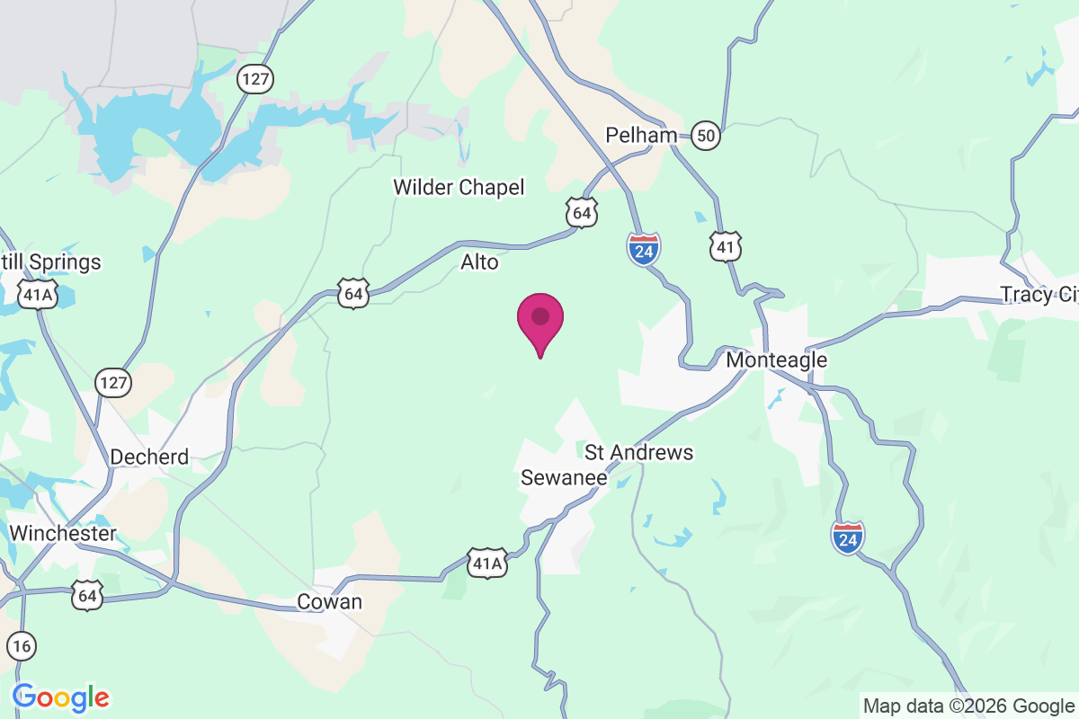 Roark Cove map