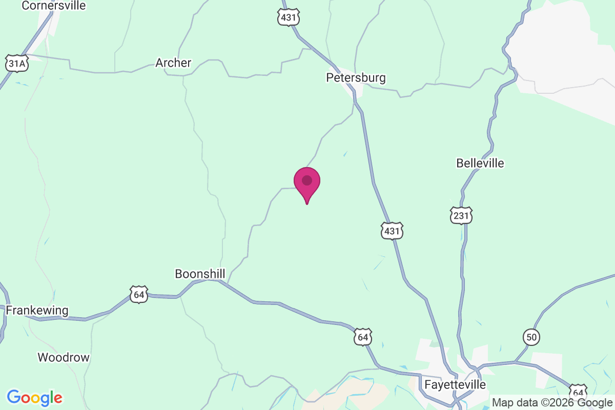 Blakeville map