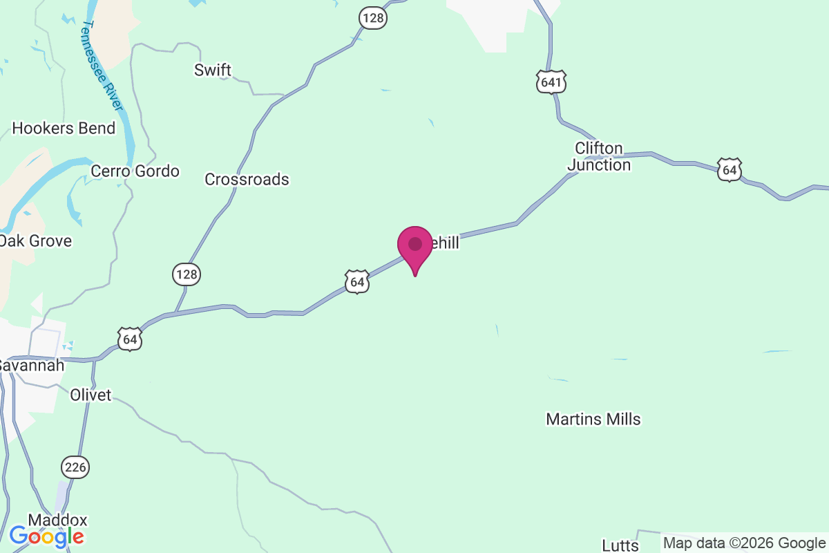 Thompson Crossroads map