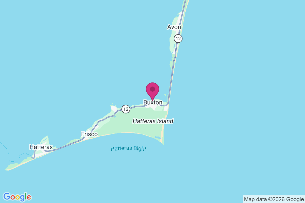 Buxton Landing map