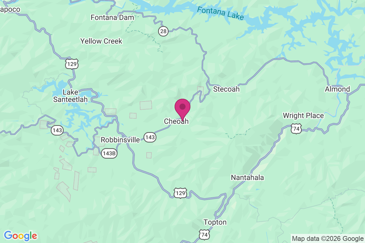 Cheoah map