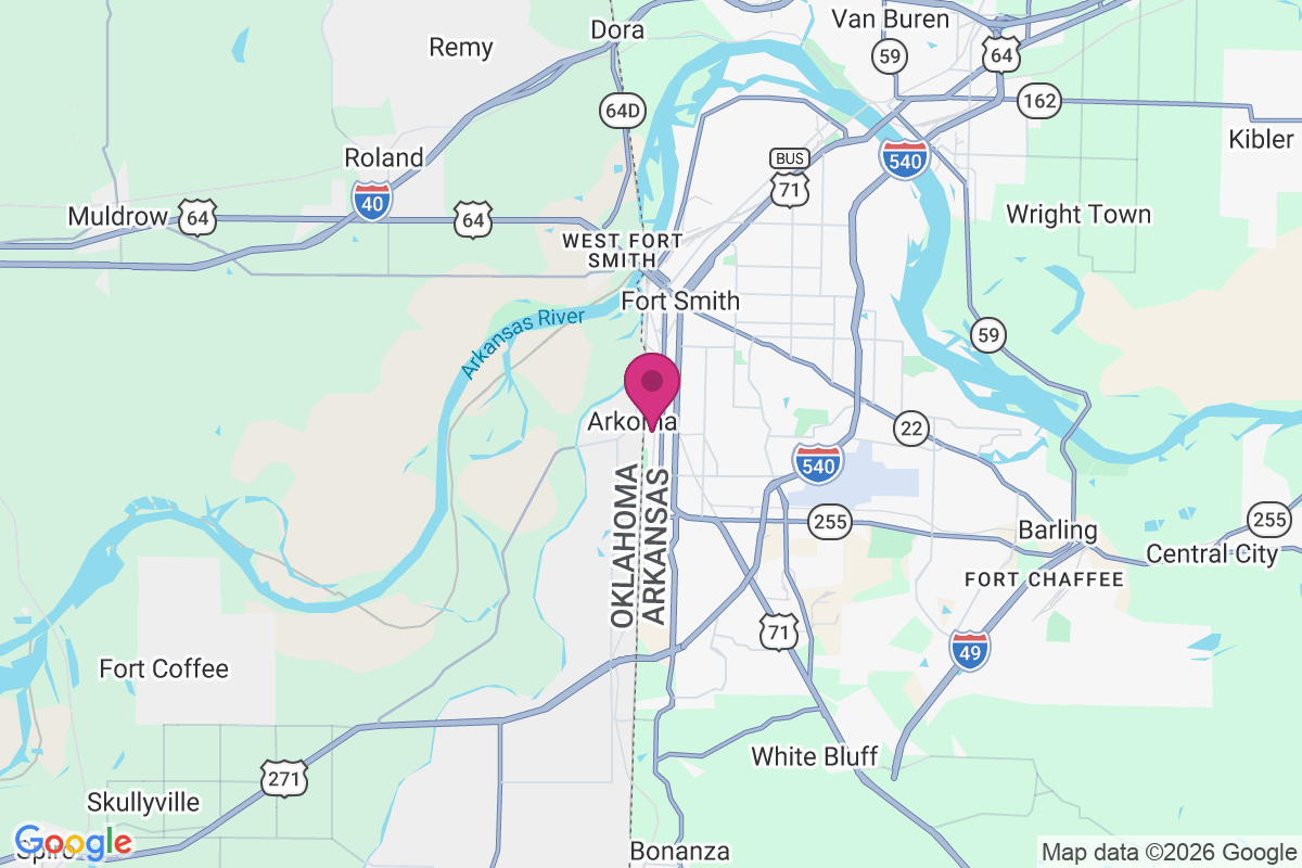 Arkoma map