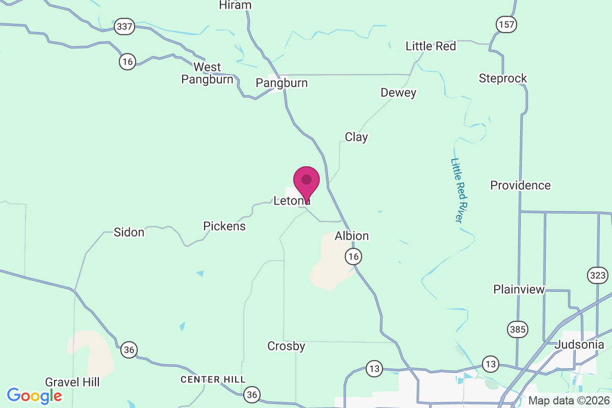 Letona map
