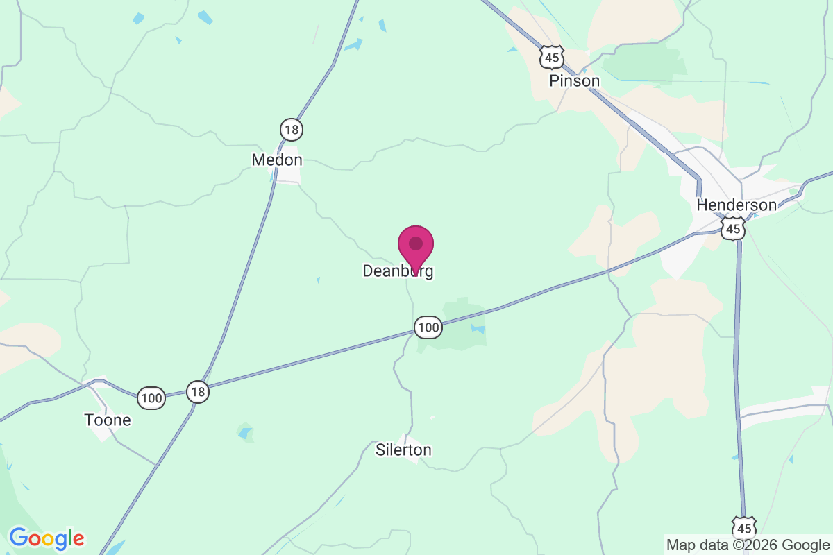 Deanburg map