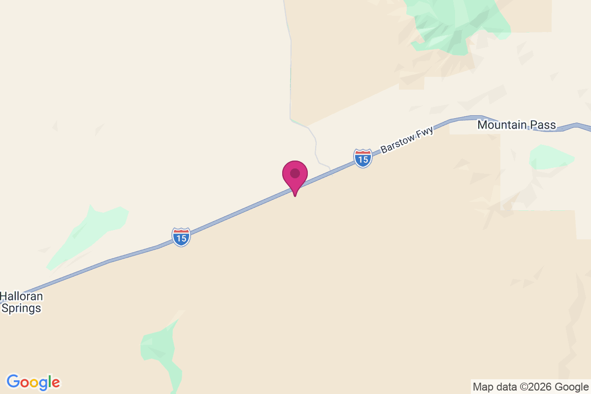 Valley Wells Station map