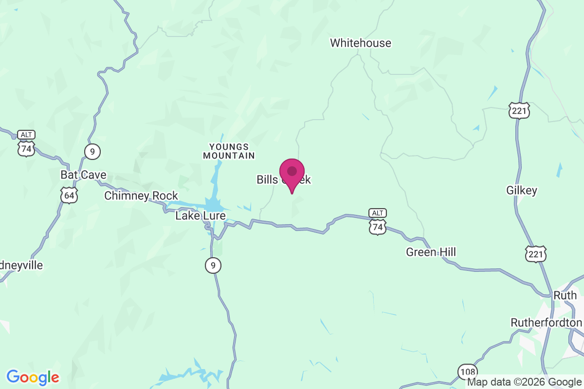 Bills Creek map