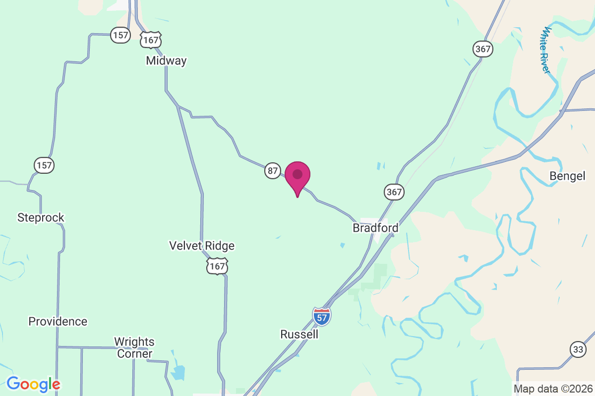 Heffington map