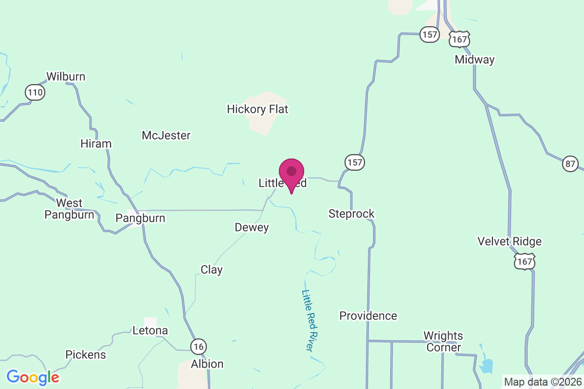Little Red map