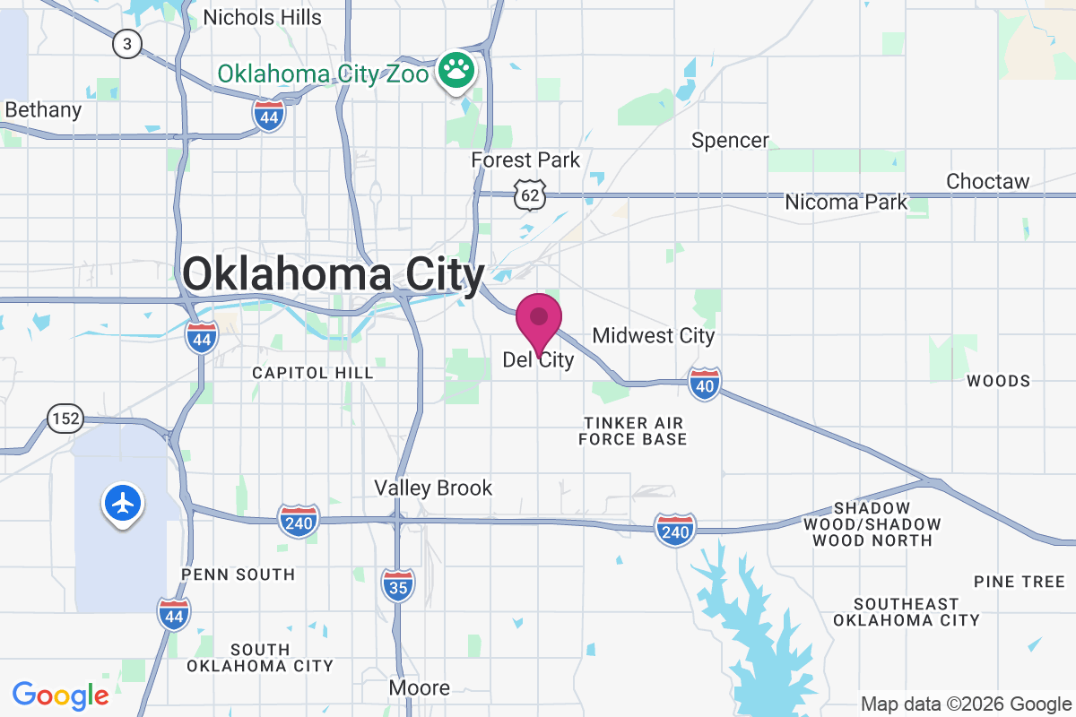 Del City map