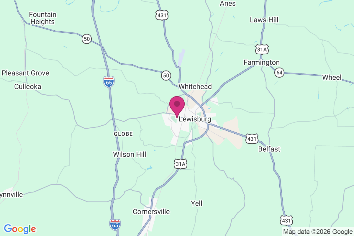 White Acres map