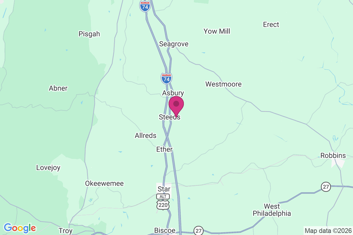 Steeds map