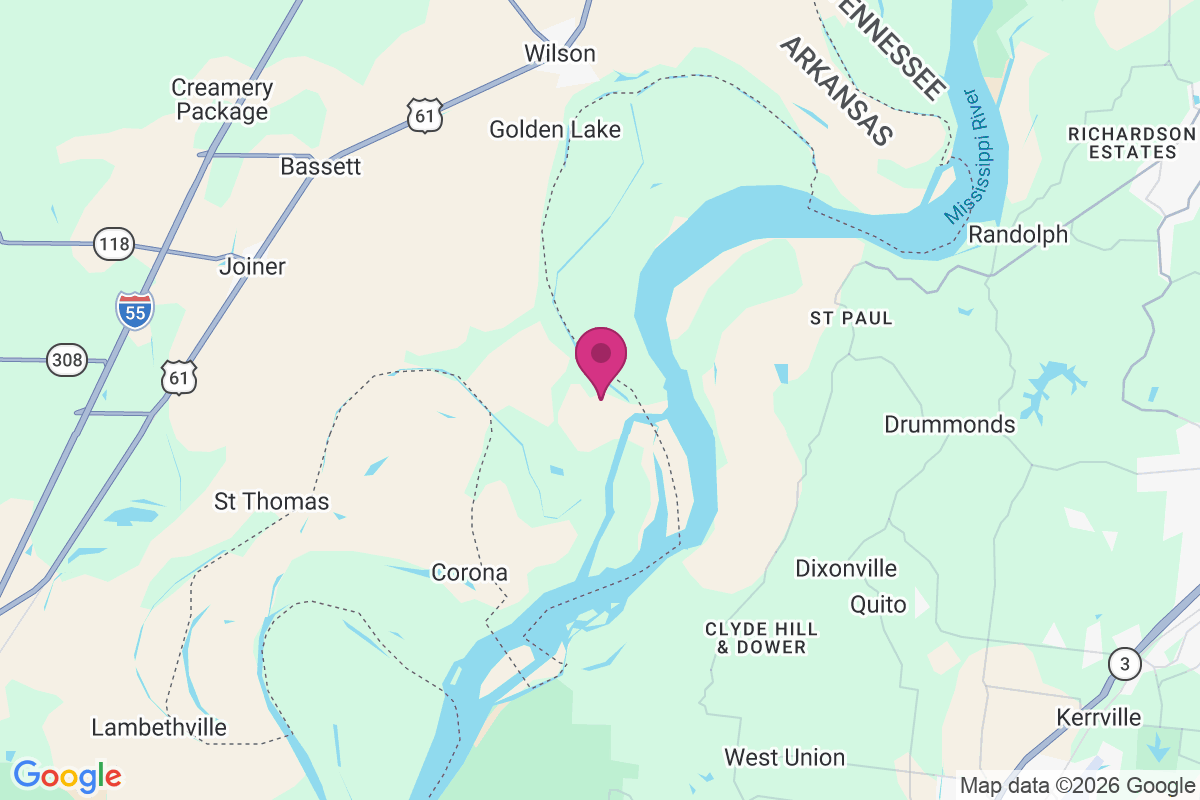 Pecan Point map