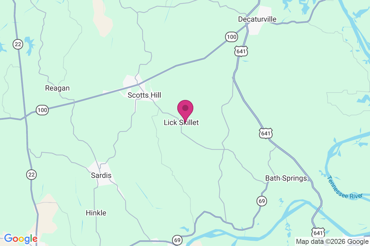Lick Skillet map