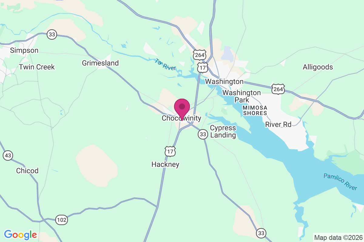 Chocowinity map
