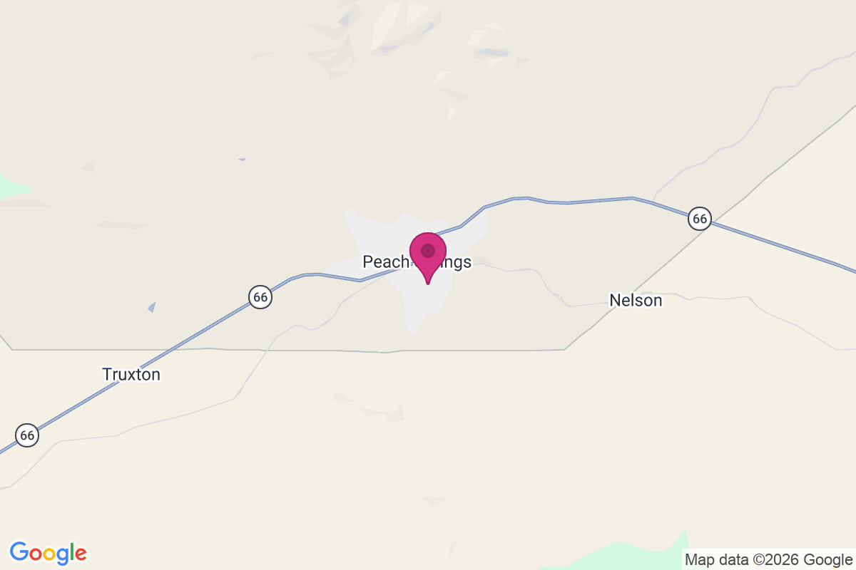 Peach Springs map
