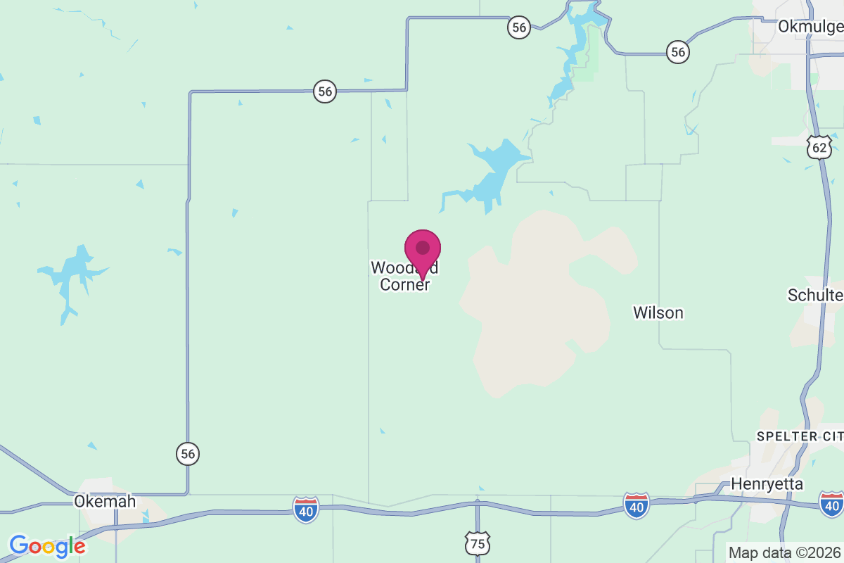Woodard Corner map