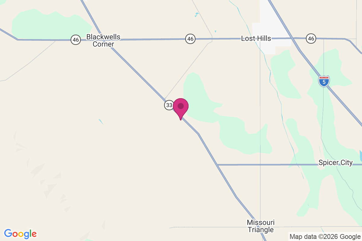North Belridge map