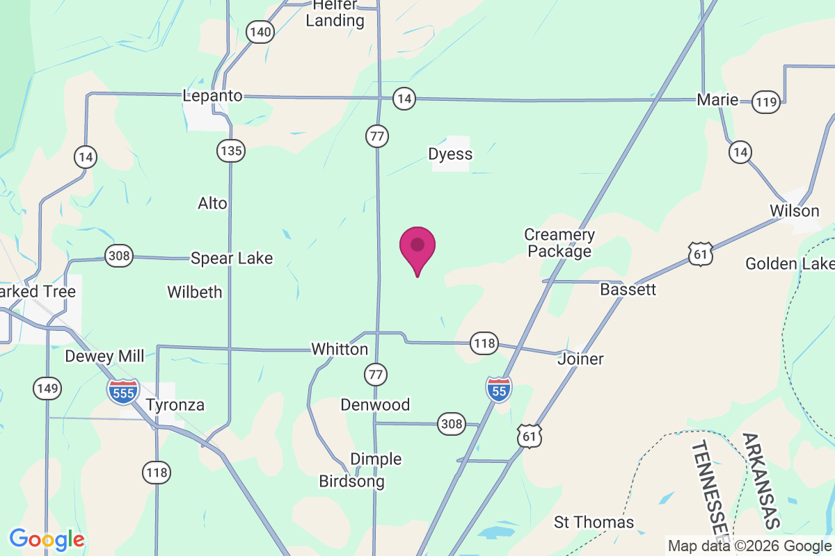 McClendons Corner map
