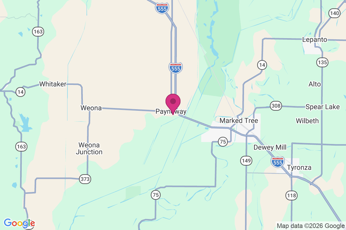 Payneway map