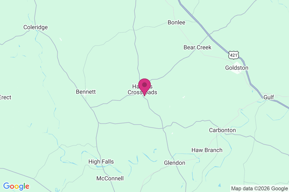 Harpers Crossroads map