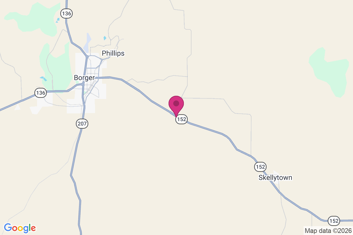 Texroy map