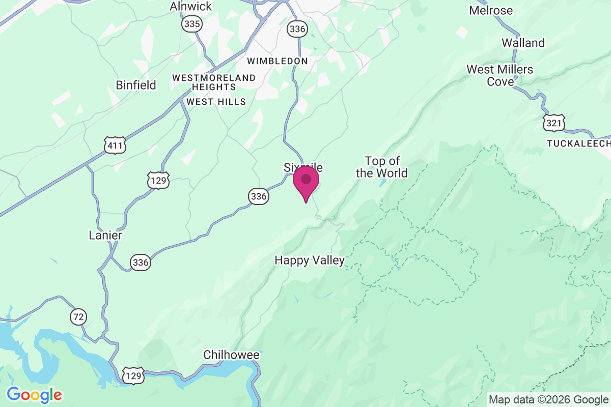 Montvale Springs map