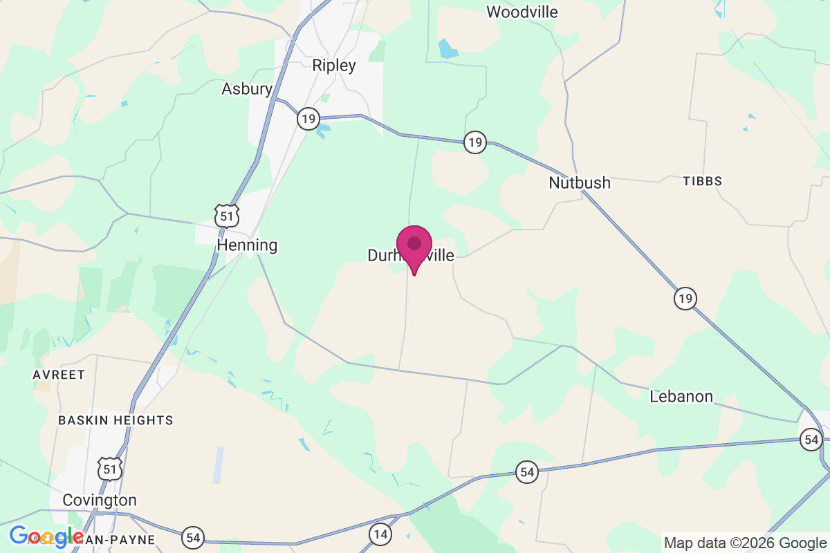 Durhamville map
