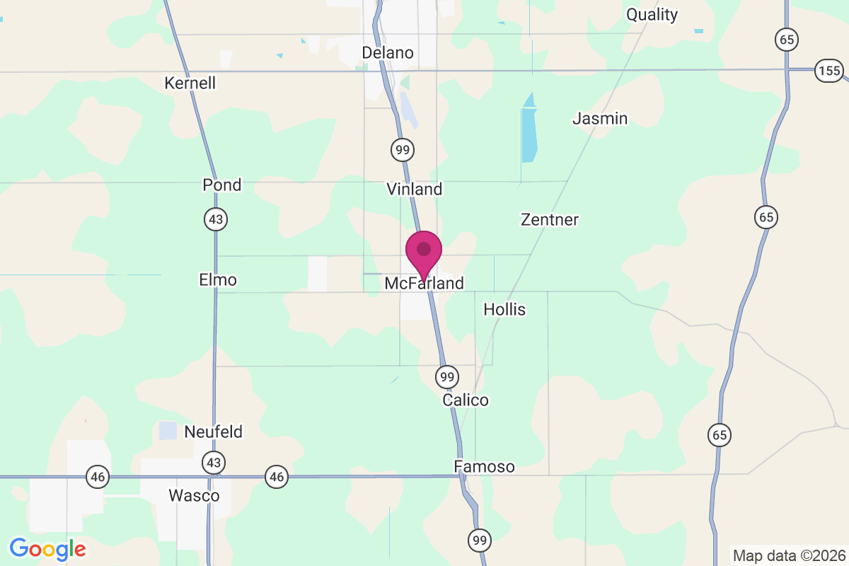 McFarland map