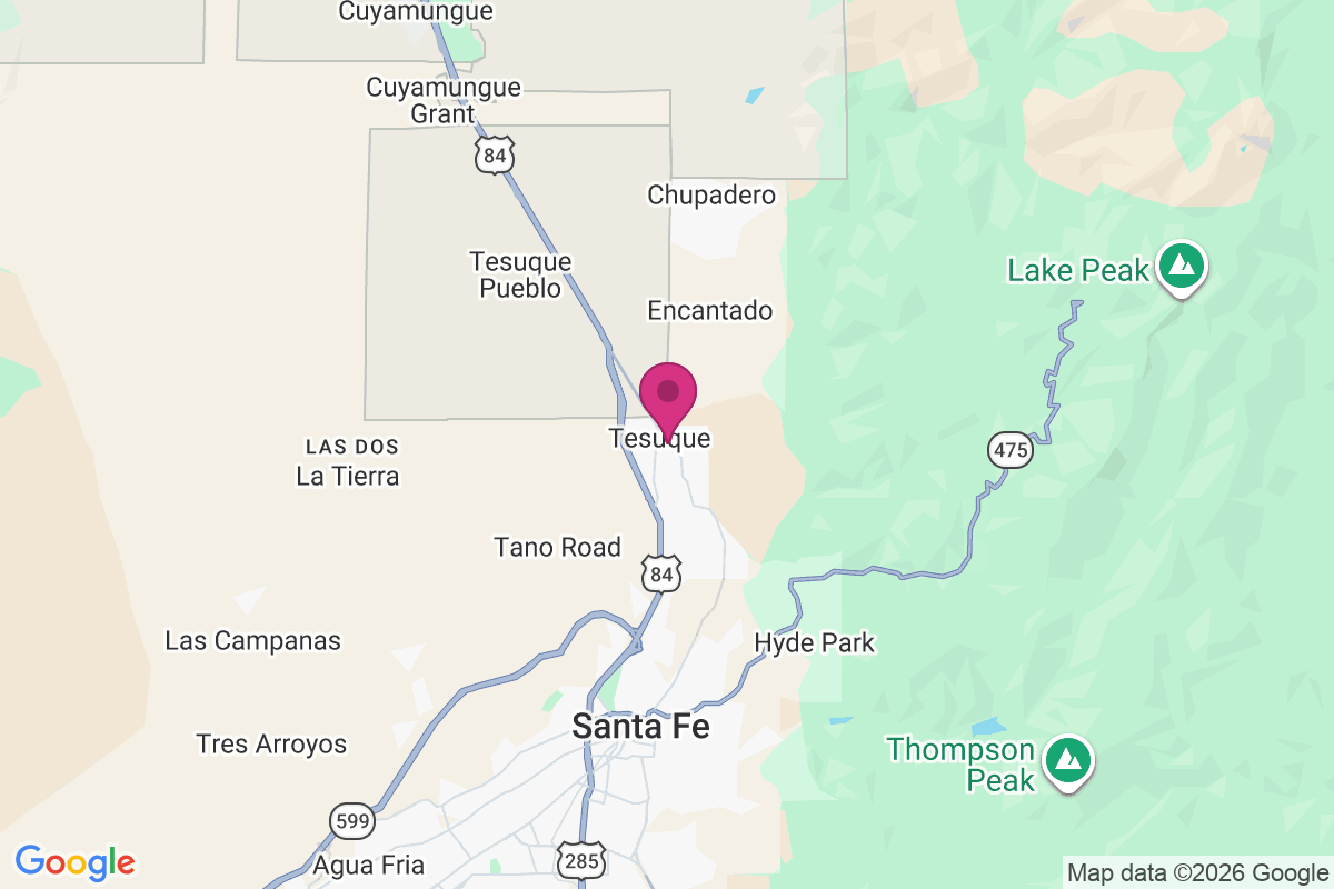 Tesuque map