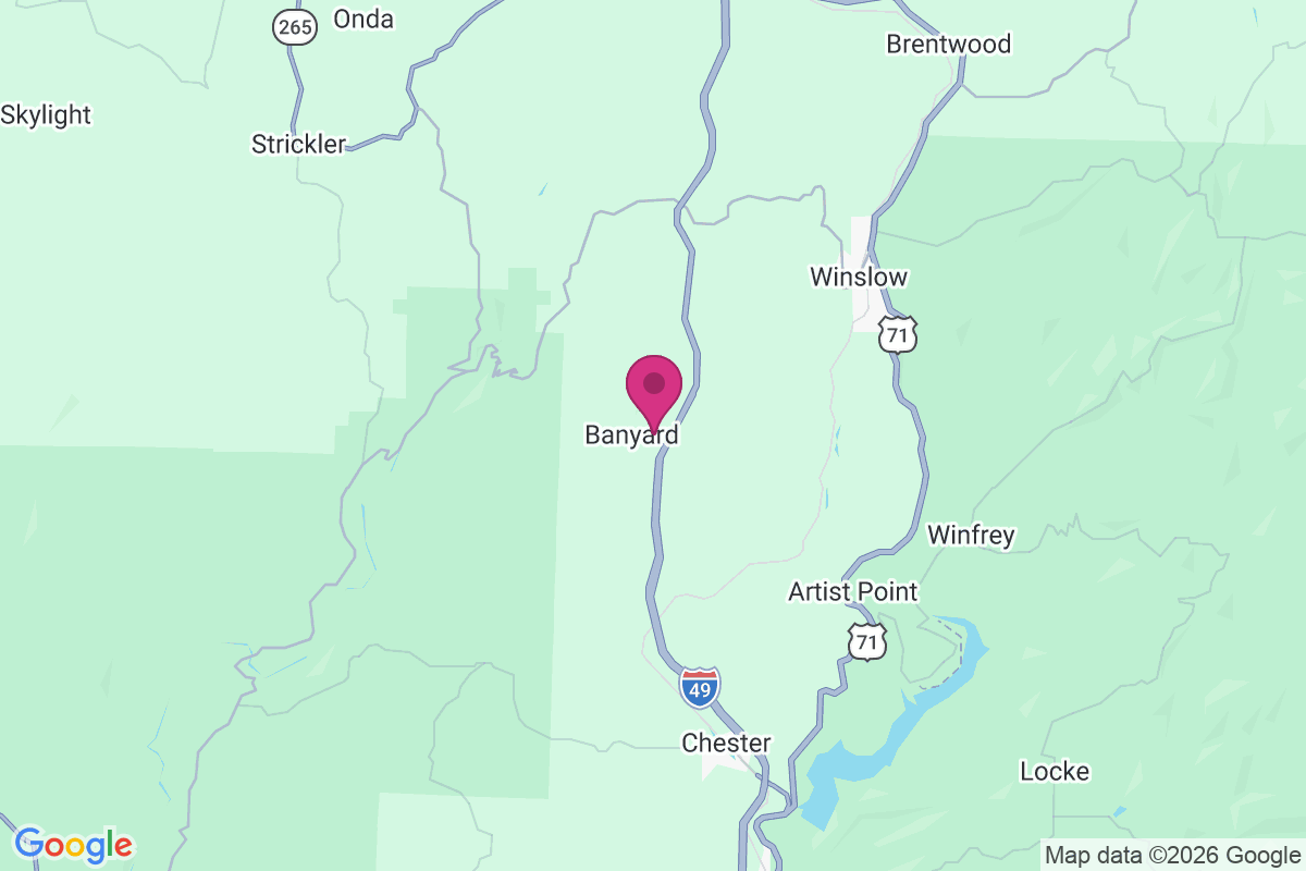 Banyard map