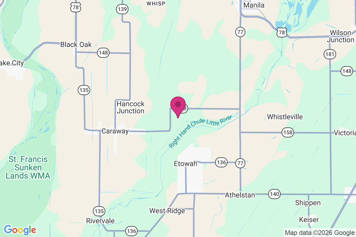 Milligan Ridge map
