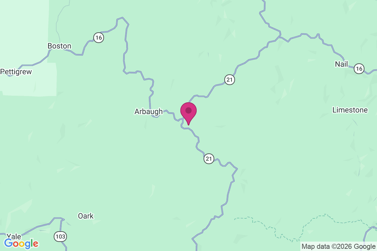 Fallsville map