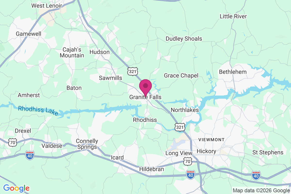 Granite Falls map