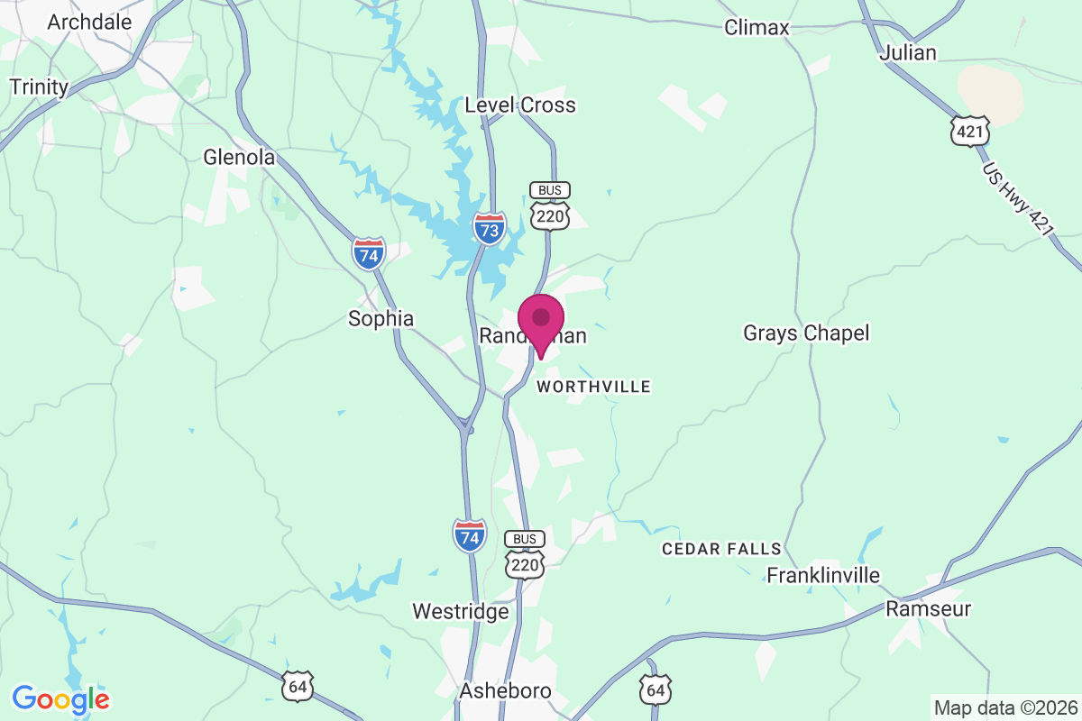 Randleman map