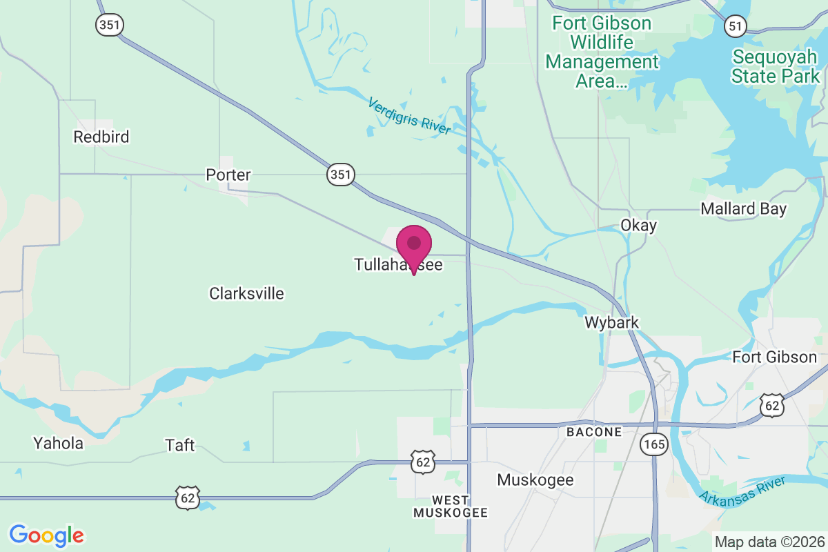 Tullahassee map