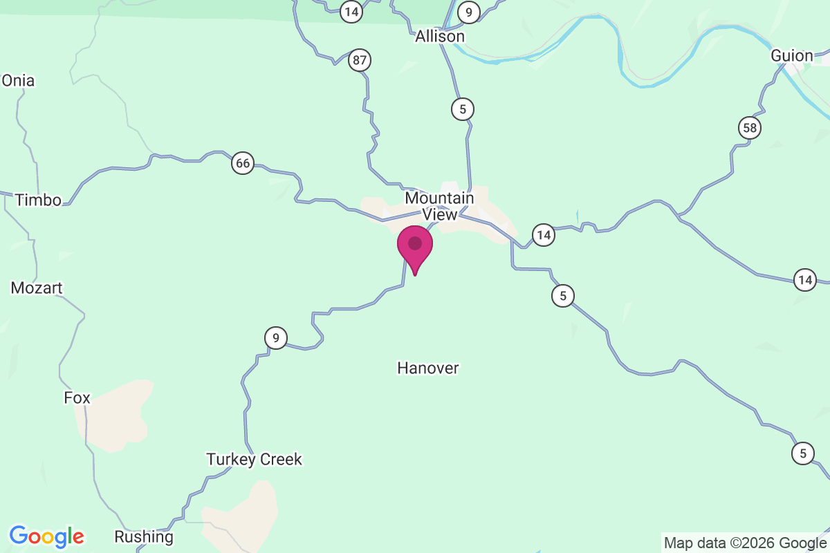 East Richwoods map
