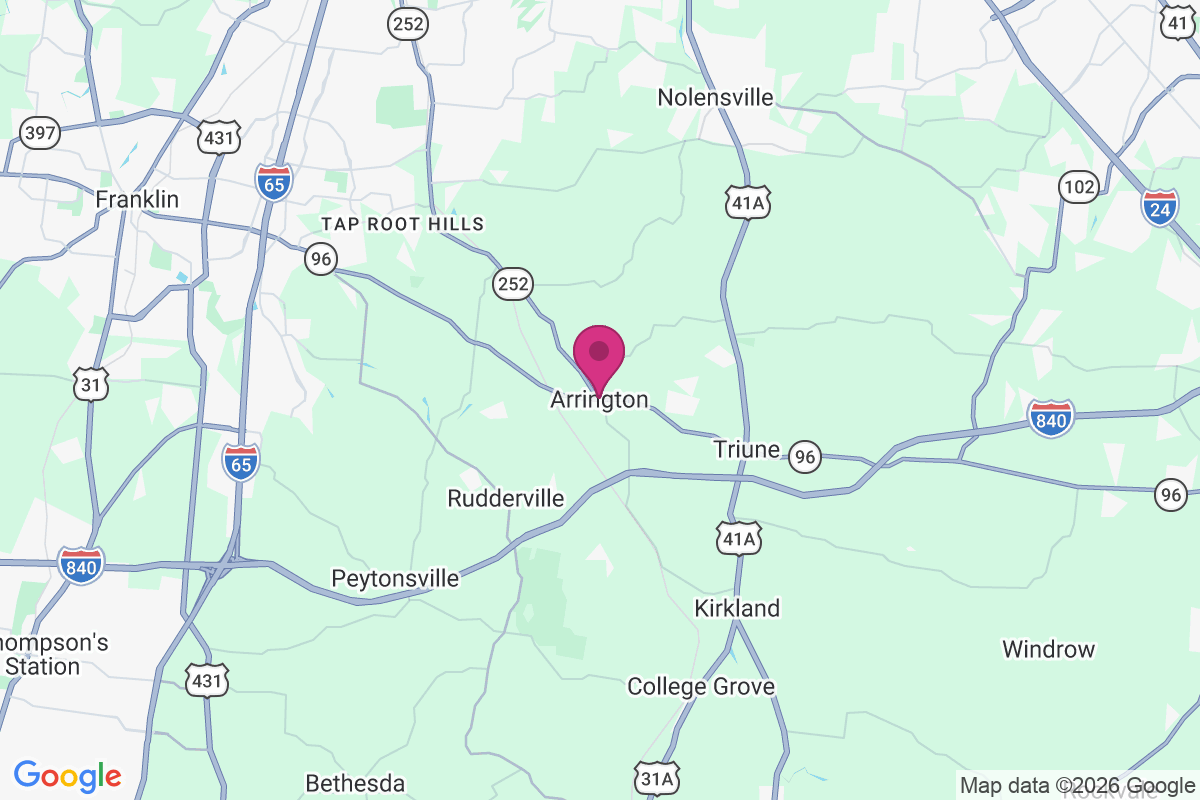 Arrington map