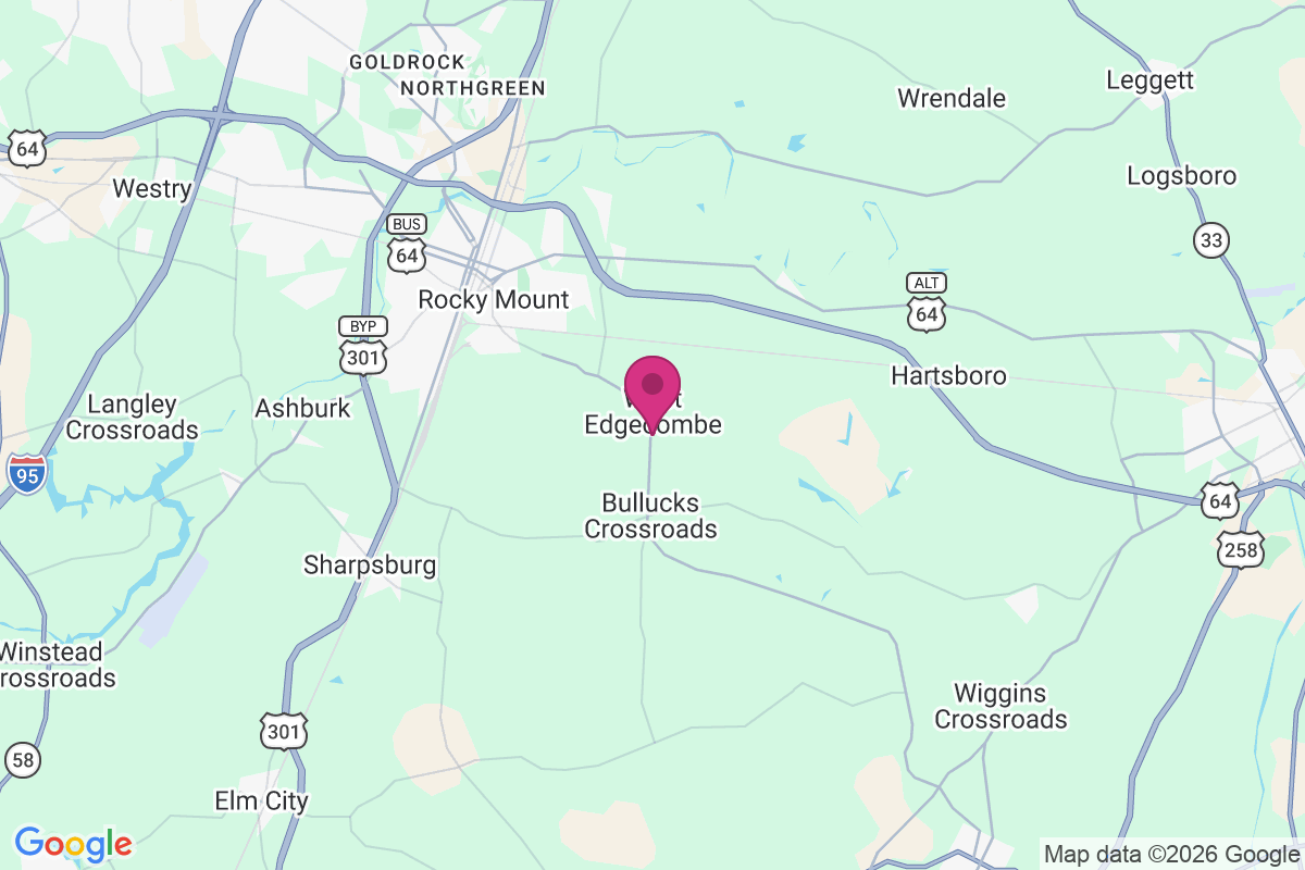 West Edgecombe map
