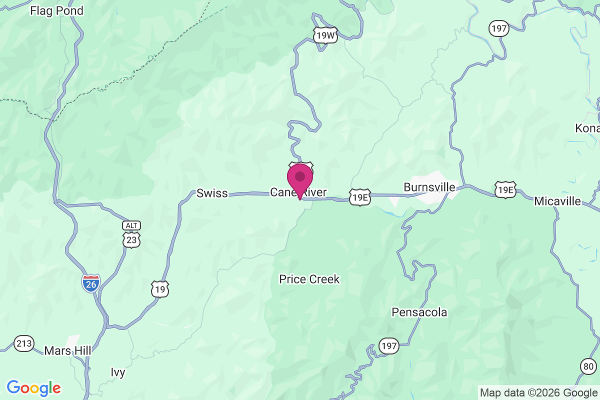 Cane River map