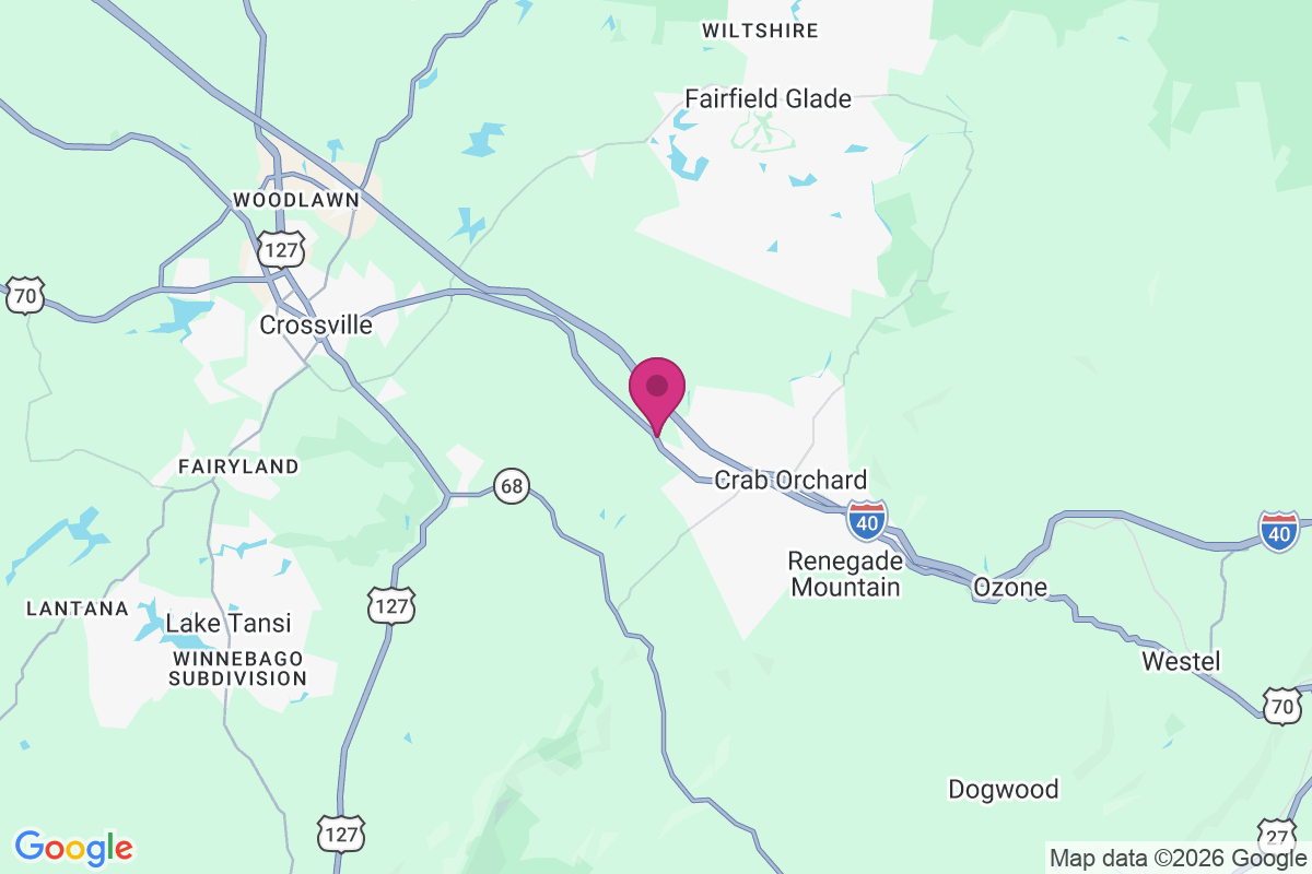 Daddys Creek map