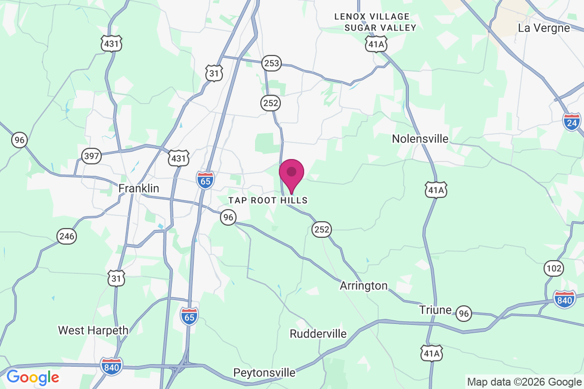 Clovercroft map