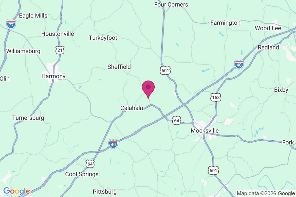 Ijames Crossroads map